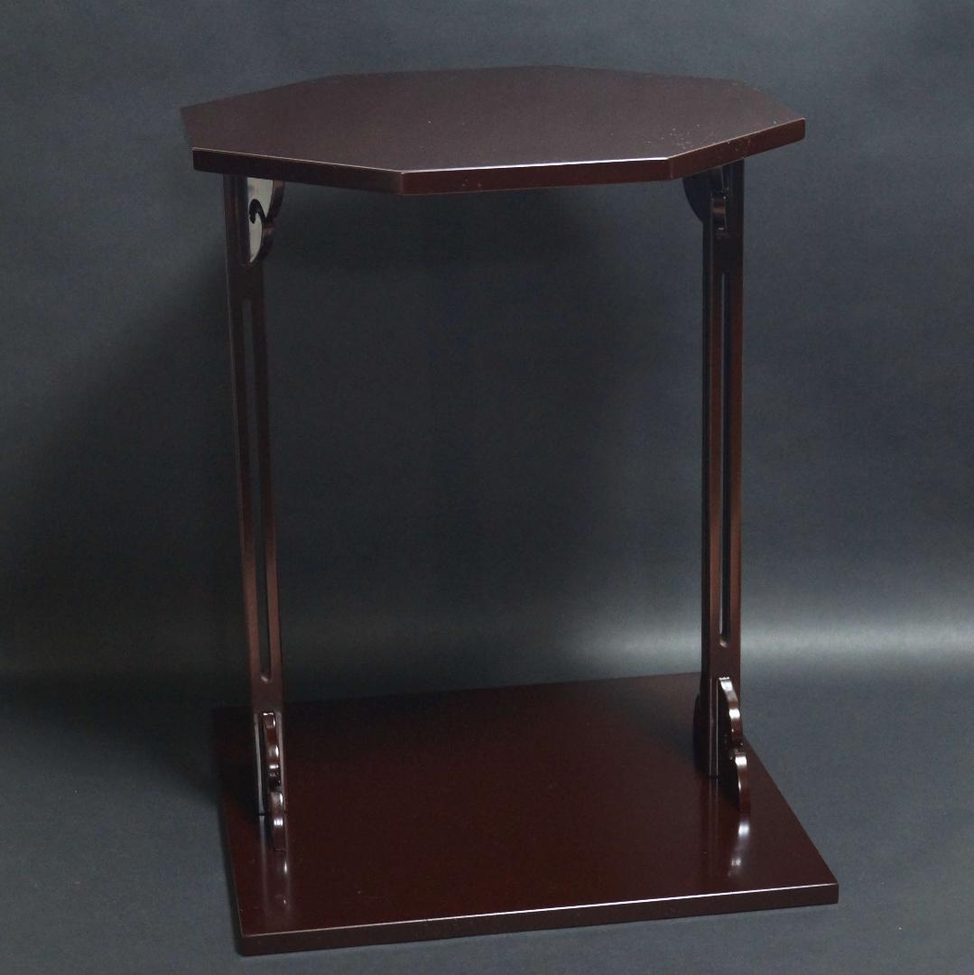 茶道具 指物師 田原一斎造 『寿棚』木製漆塗り溜塗 組立式