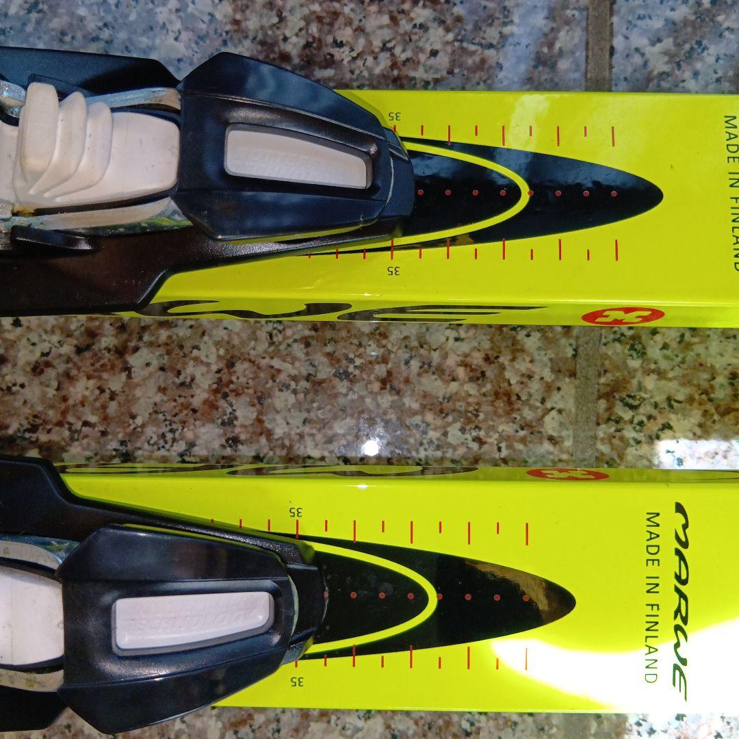 MARWE Pro Roller Skis イエロー/ブラック クラシカルタイプ