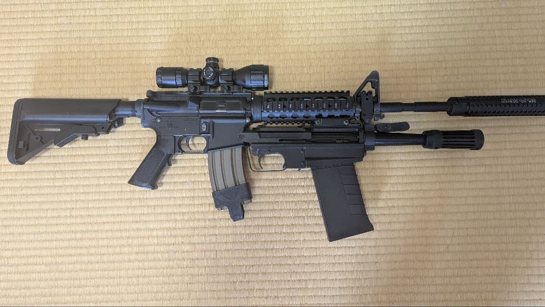 【ジャンク品】東京マルイ SOPMOD m4 スコープ付き