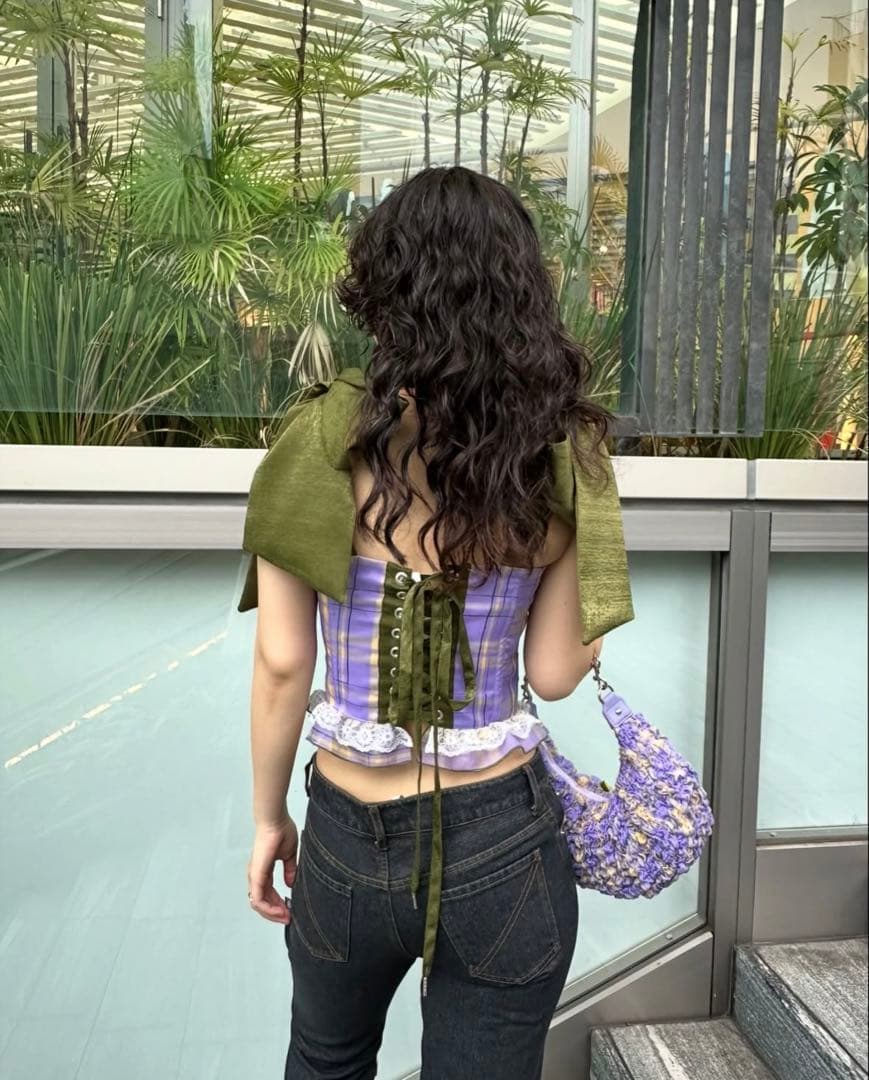 PAMEO POSE saturday night corset 紫