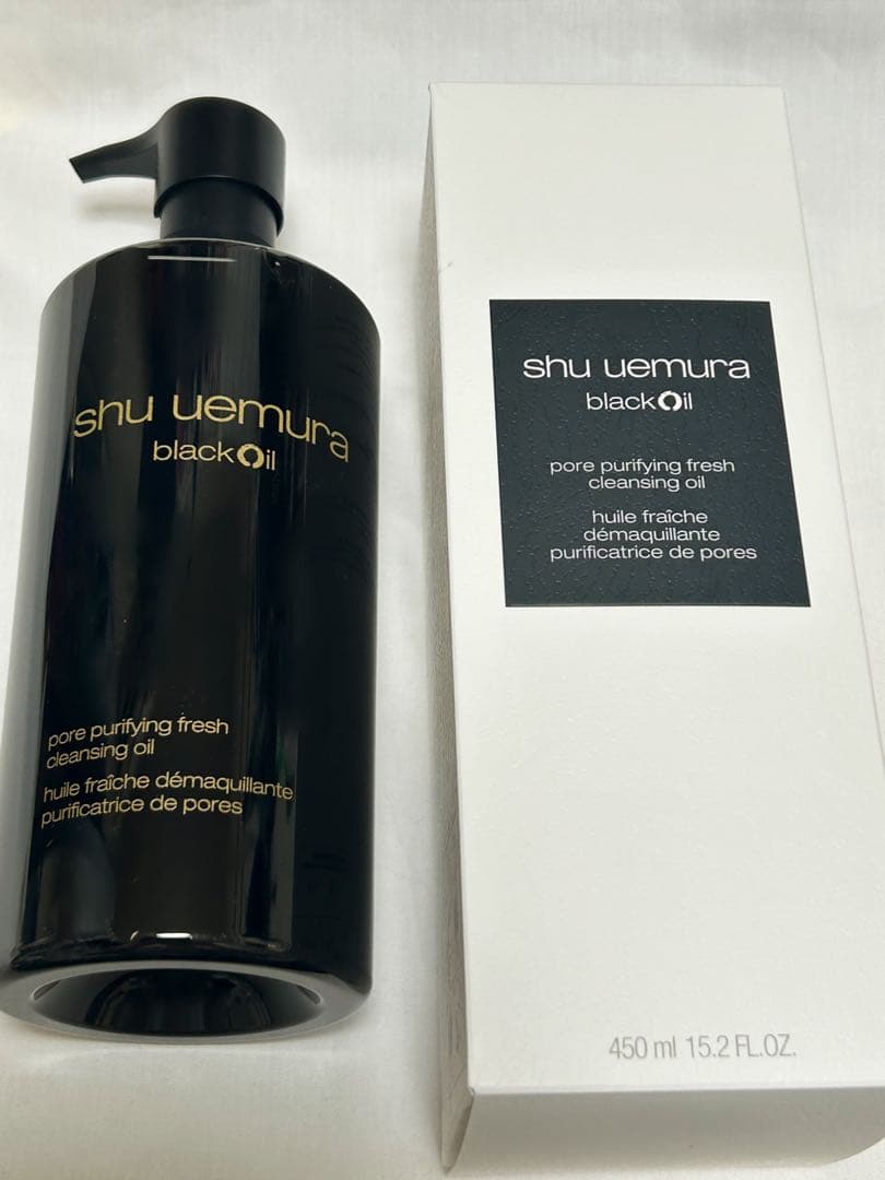 新品　シュウウエムラ　クレンジングオイル　ブラック　450ml