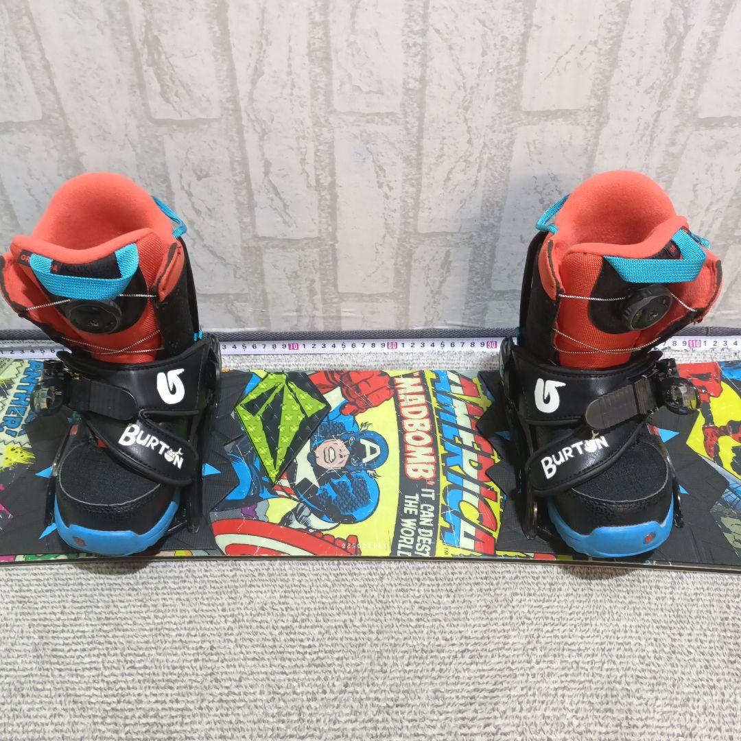 メンテ済■BURTON-110cm■ブーツ20.5cm〜■ジュニア　キッズ　子供