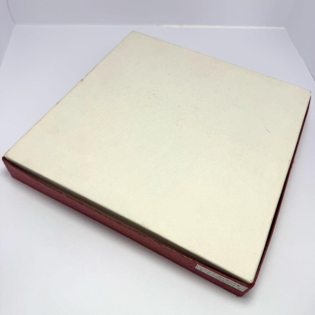 新品未使用 金沢箔工芸 金沢手打箔 洋金箔 角古代銘々皿 5枚セット 共箱説明書