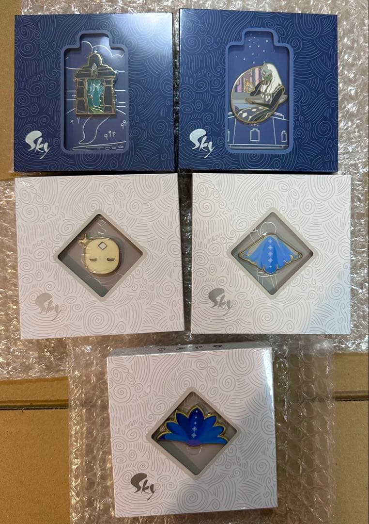 Sky キャラクター ピンバッジ 5個セット 星を紡ぐ子供たち