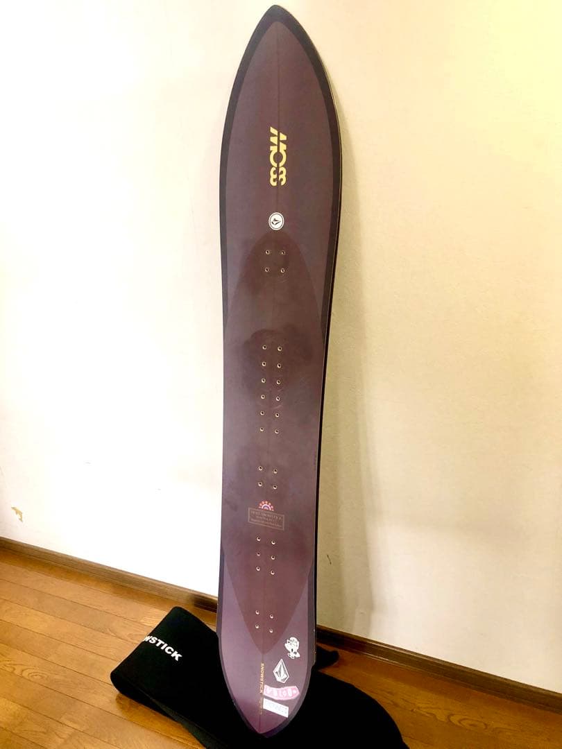 スノーボード MOSS stick Wing pin 175