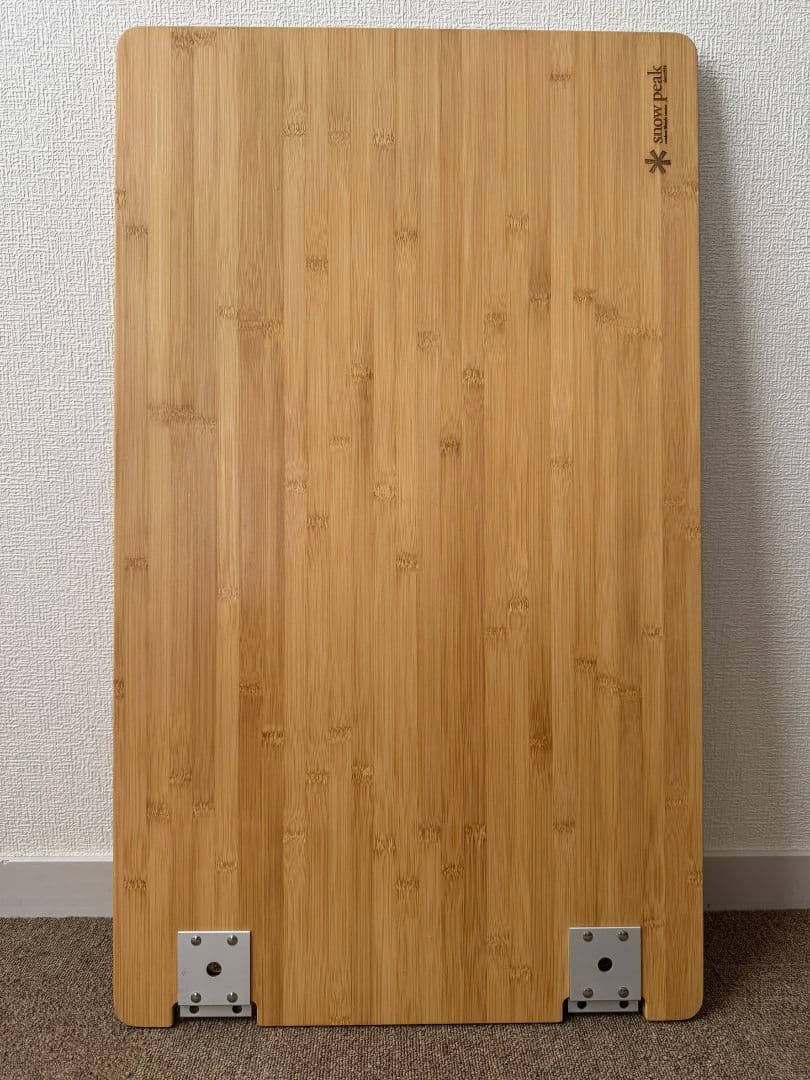 【美品】 peak スノーピーク マルチファンクションテーブル竹