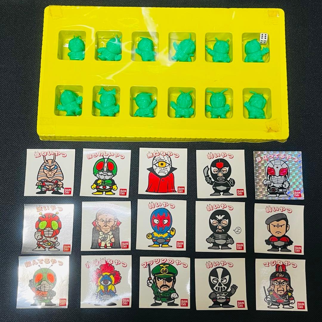 仮面ライダー倶楽部 SDフィギュア　1987年　バンダイ