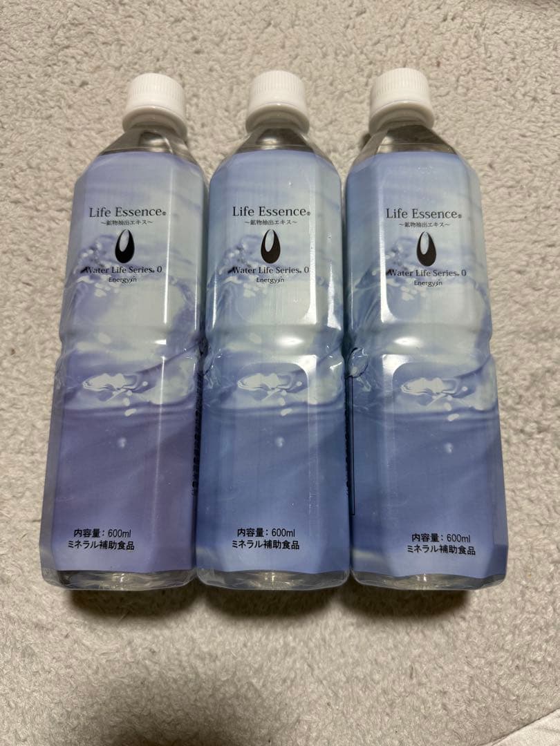 エコウォーター　ライフエッセンス　600ml×3本