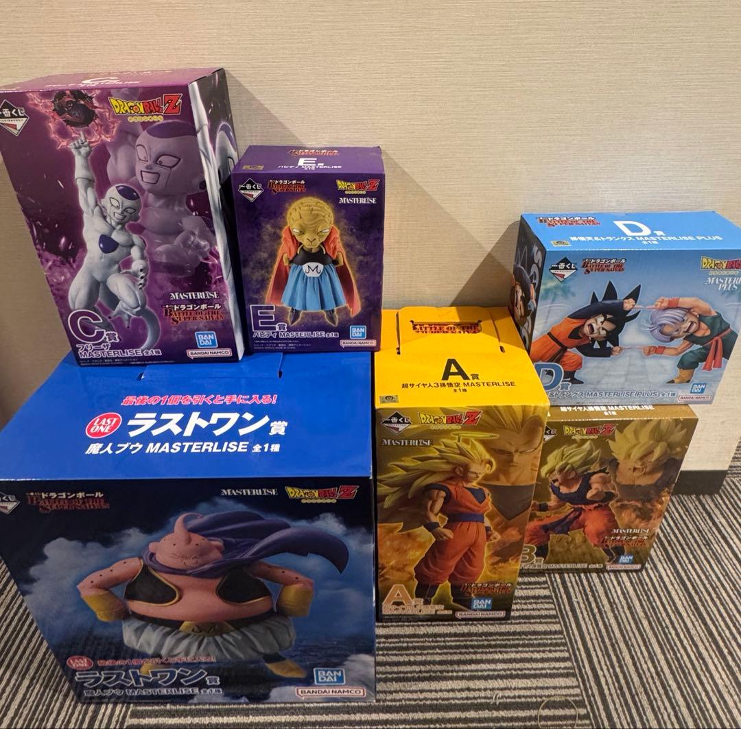 ６個セット　ドラゴンボール　一番くじ　フィギュア　コンプリート