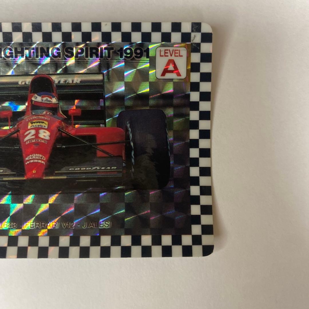 【中古】カード　F1 スクーデリア　フェラーリ　28 ジャン・アレジー