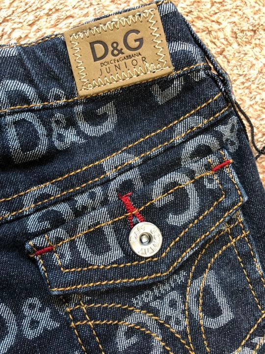 【専用】新品　Ｄ&Ｇ　ディーアンドジージュニア　デニムパンツ　80 ジーンズ