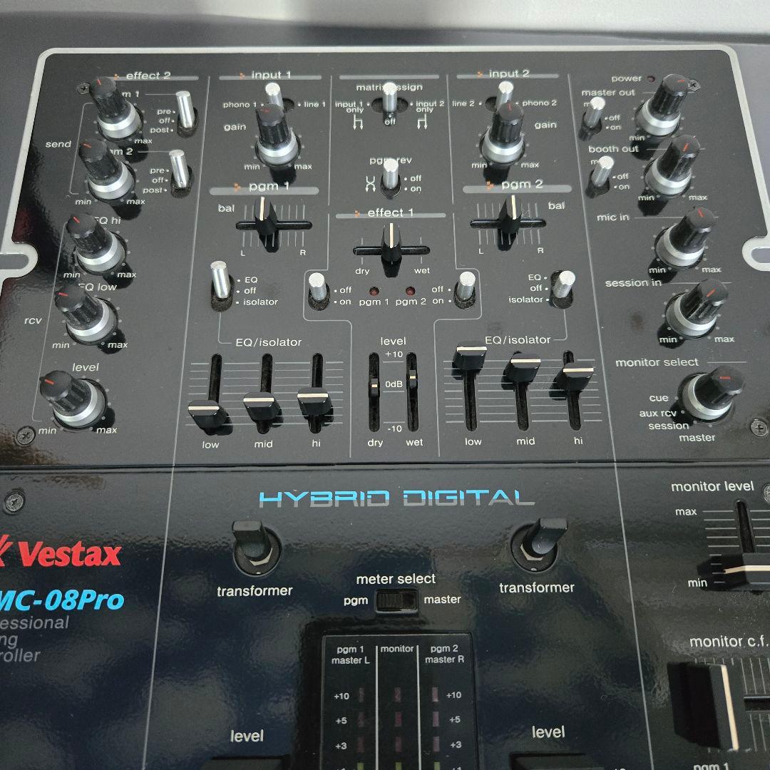 Vestax PMC-08 Pro 美品 ベスタクス　DJミキサー　希少　レア
