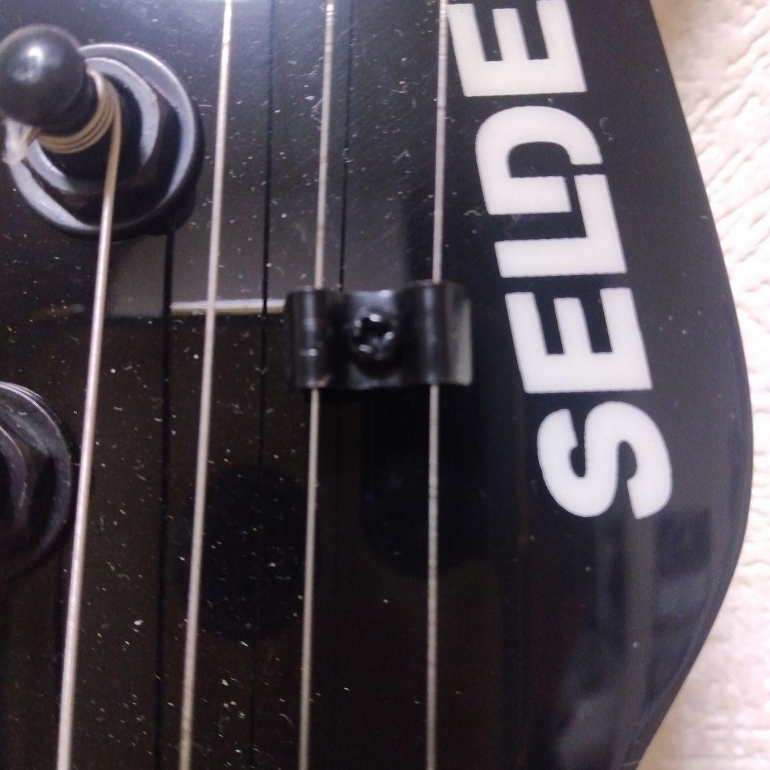 SELDER ストラトタイプエレキギター、パープルカラー美品！音出し確認済み品！