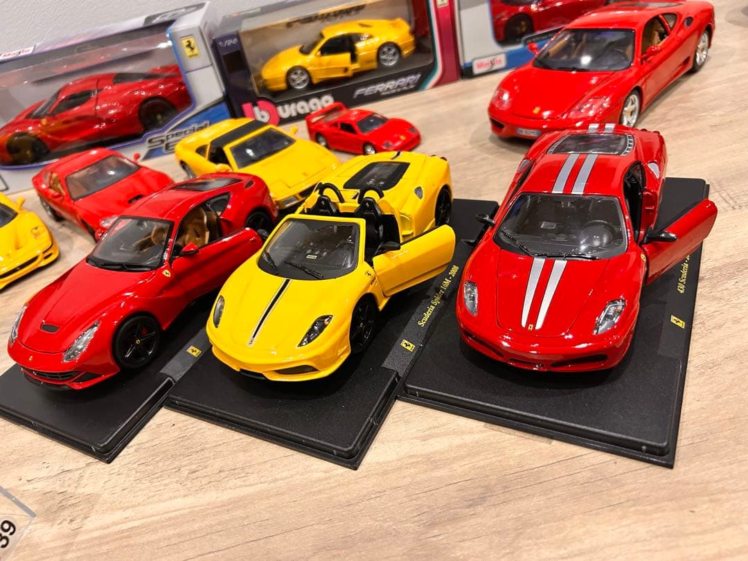 フェラーリ ミニカー　まとめ売りブラーゴ Maisto ディアゴスティーニ