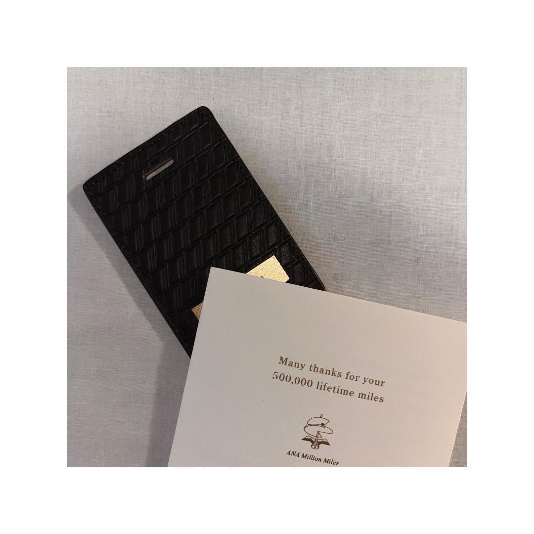 ANA 非売品 全日空 Million Miler ネームタグ 50万マイル記念