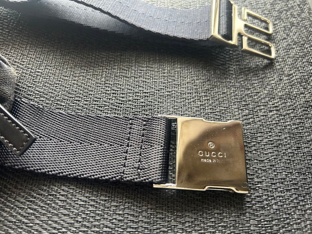 KT　GUCCI ボディバッグ・ウエストポーチ ブラック