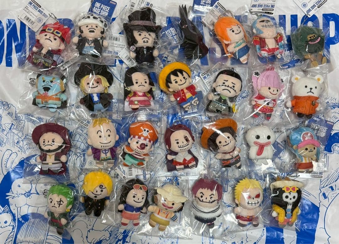 ONE PIECE BASE SHOP ゆびぬい 28種　コンプ
