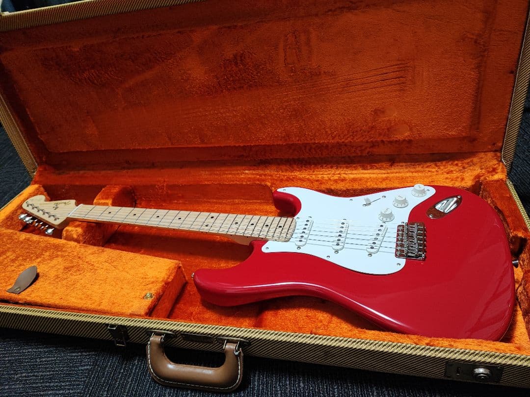 ギター Fender USA Eric Clapton Stratocaster Red