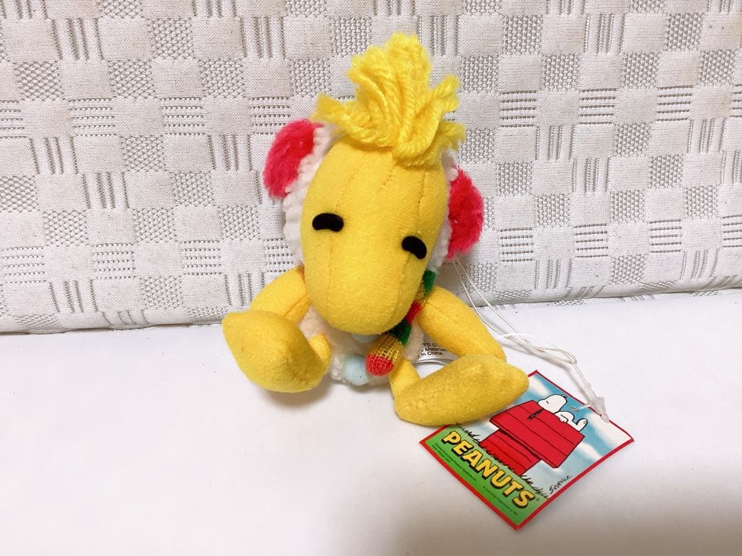 平成レトロ❤︎スヌーピー&ウッドストック❤︎非売品 ぬいぐるみ タグ付き 4個セット