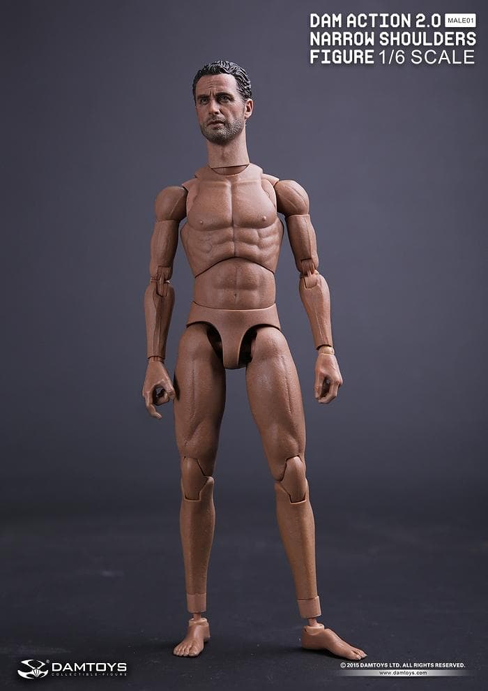 DAMTOYS　NARROW SHOULDERS BODY 1/6 RICK