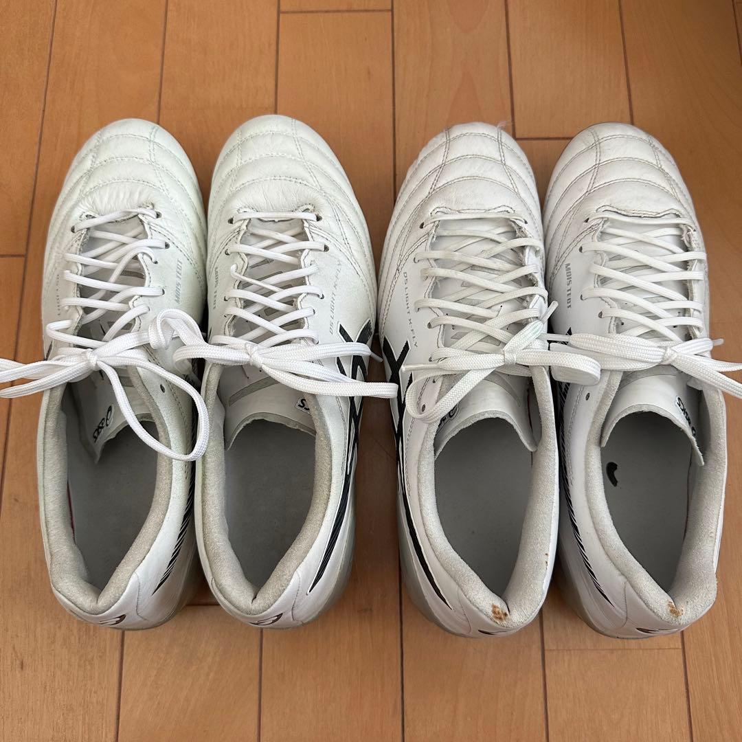 シューズ asics DS LIGHT X-FLY 5 WHITE/BLACK