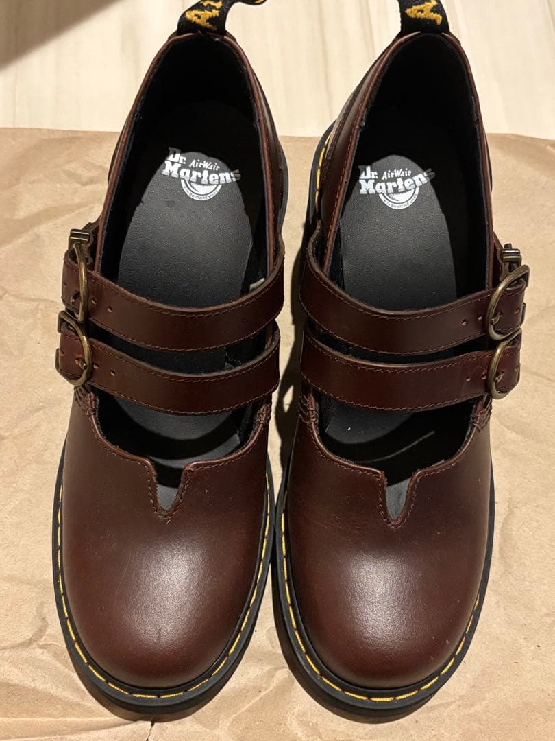 【美品 箱あり】Dr. Martens メリージェーン ブラウン 終売