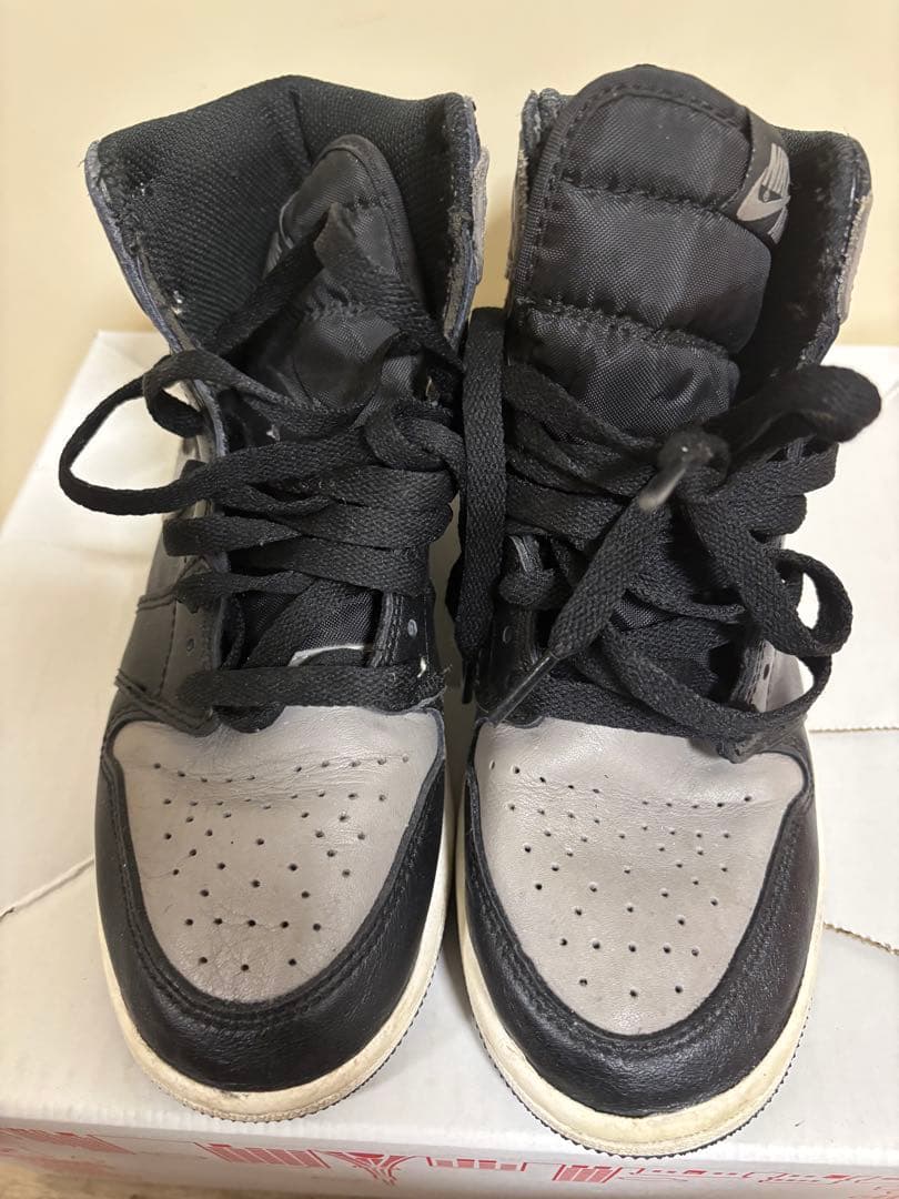 Nike Air Jordan 1 ブラック/グレー ハイカット