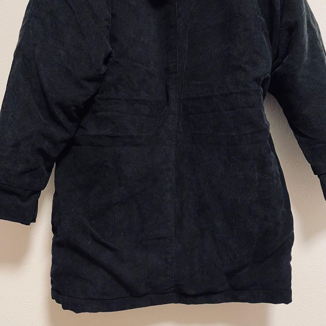 2414【MOCOLIFER】ボア付きモッズコート(M)フード付き　希少