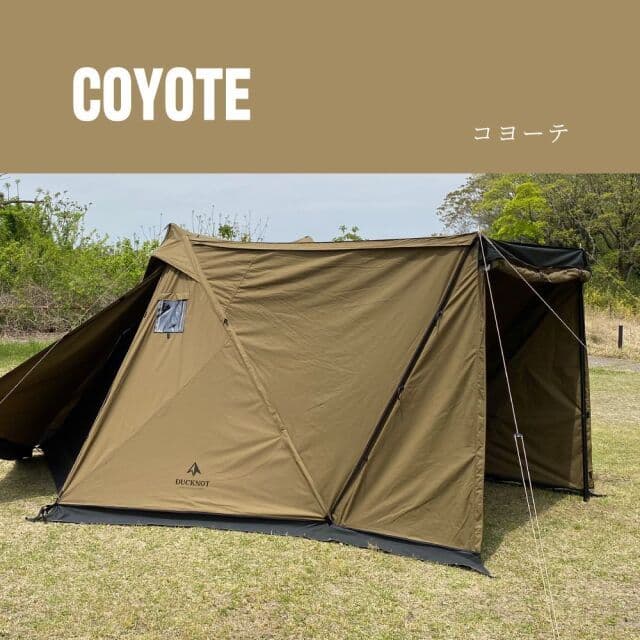 【新品】 DUCKNOT ハンティングヘキサ T/C SW2022 コヨーテ