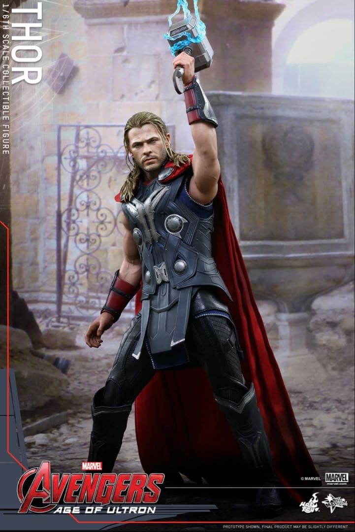 HOTTOYS マイティ・ソー 1/6 フィギュア ホットトイズ　アベンジャーズ