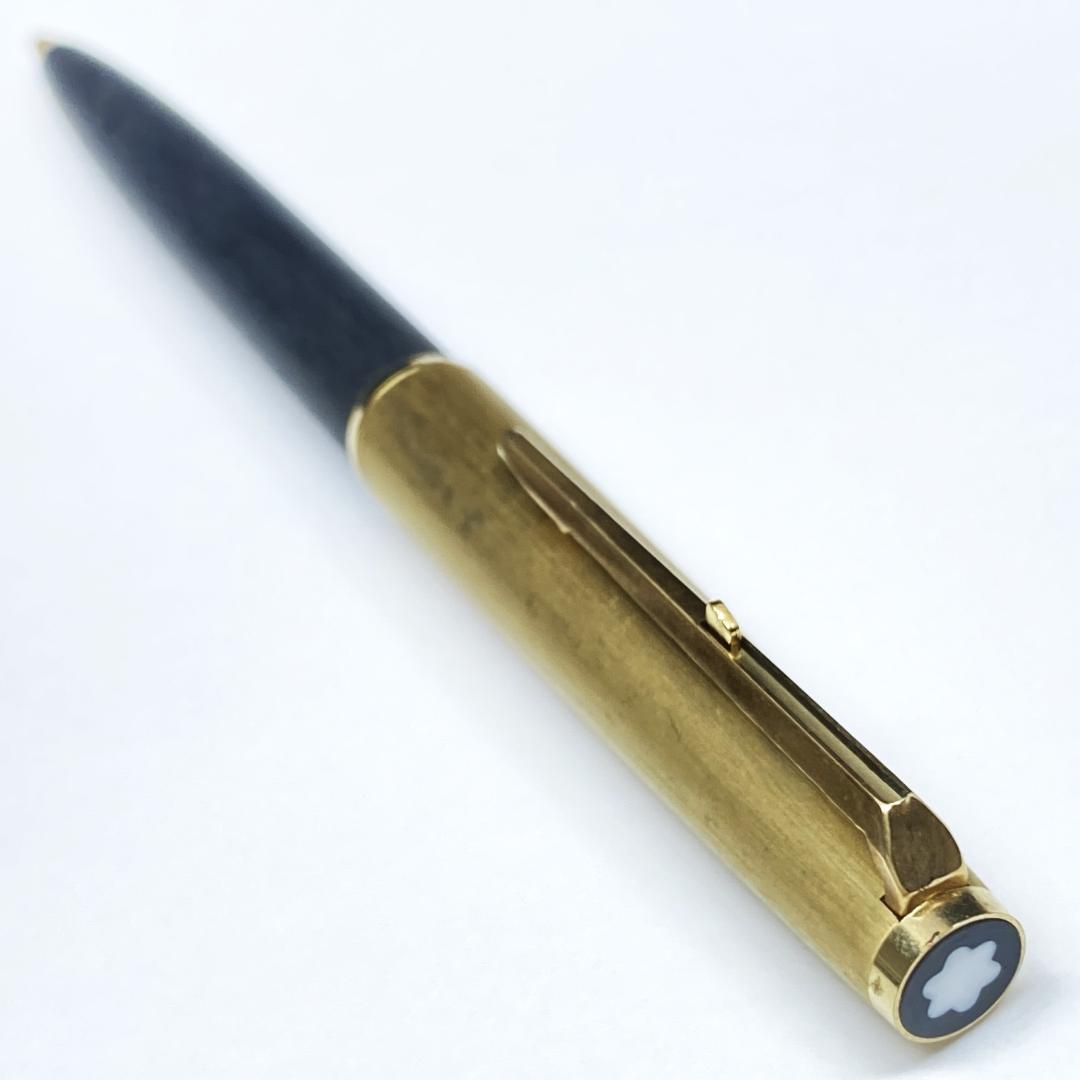 MONTBLANC 284 ハンマートリガー式 ボールペン ゴールドヘアーライン