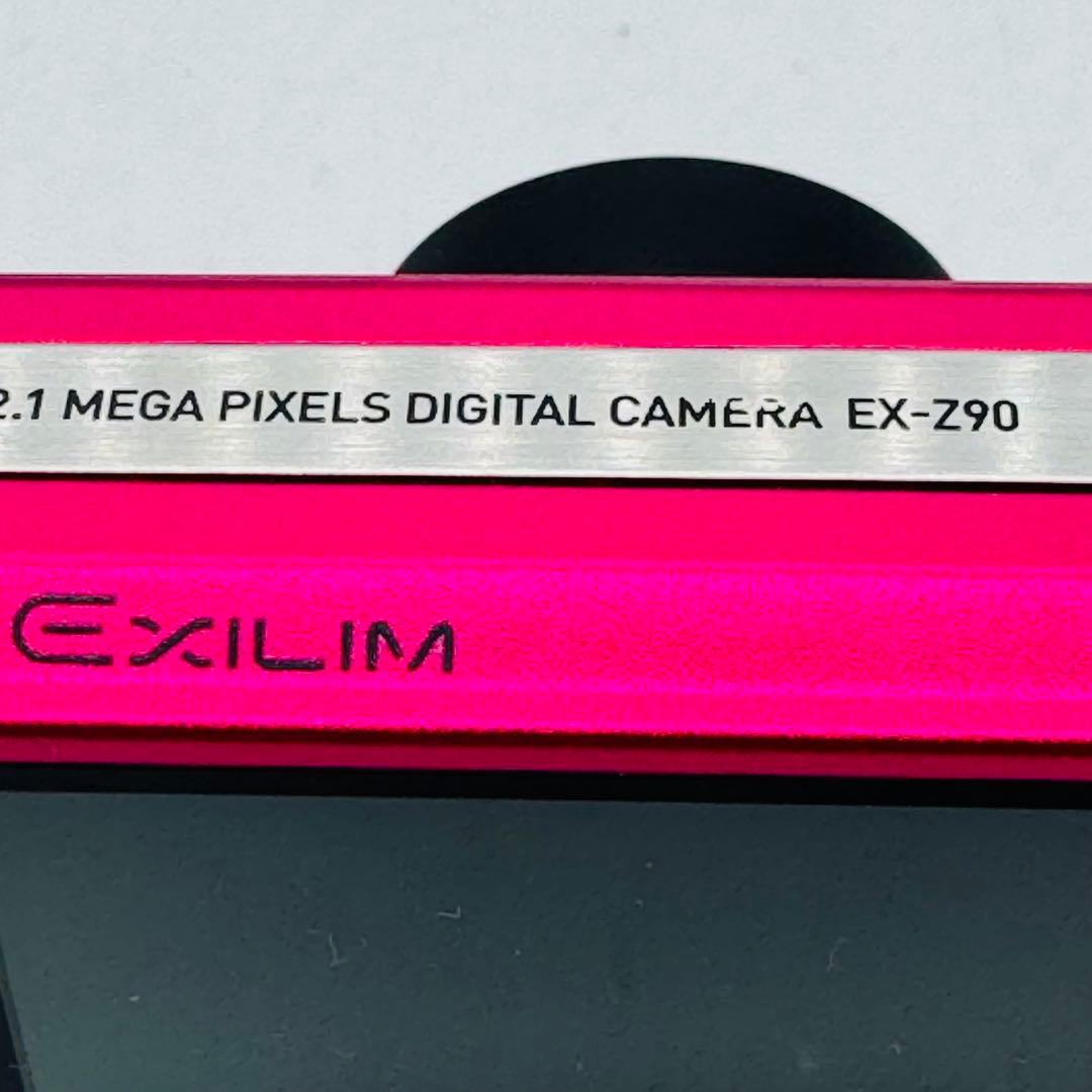 【美品・動作確認済】CASIO EXILIM EX-Z90 ピンク コンデジ