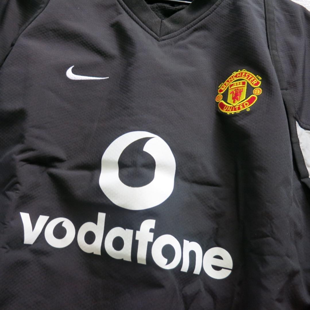 00s NIKE Manchester United ピステ ナイロンジャケット