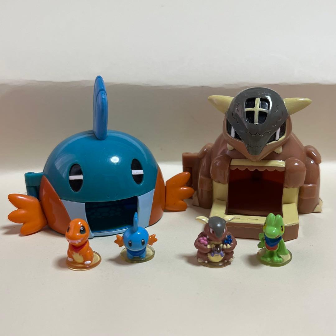 当時物 ポケモン 不思議のダンジョン ジオラママップコレクション ミズゴロウ他