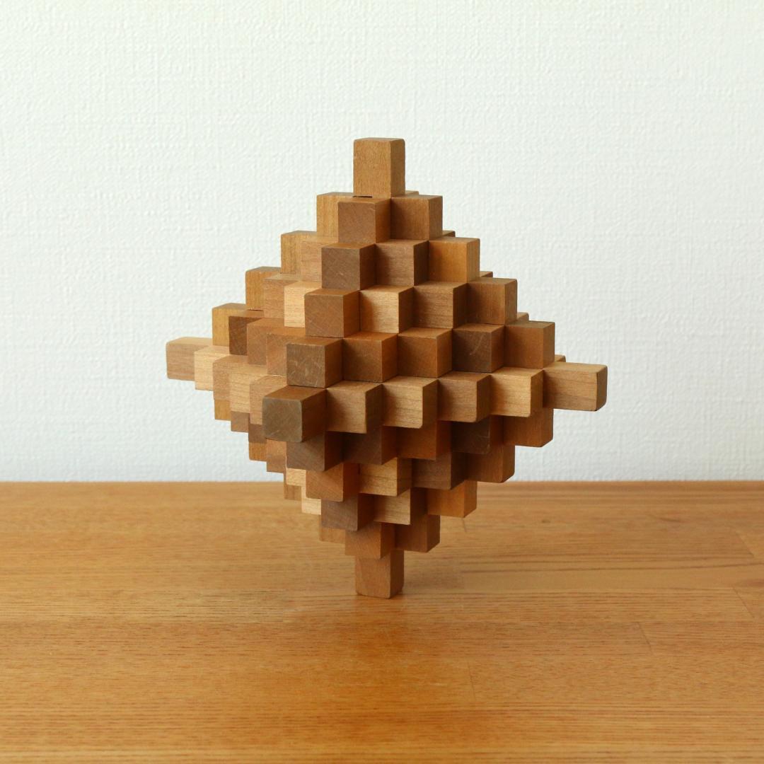 山中組木工房　51本型組木 釘を使用しない木組みパズル　B