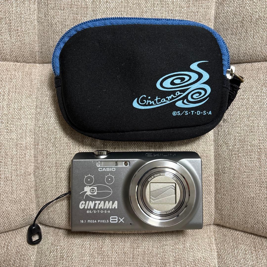 ★銀魂カメラ　銀魂×EXILIM コラボデジタルカメラ　銀魂グッズ
