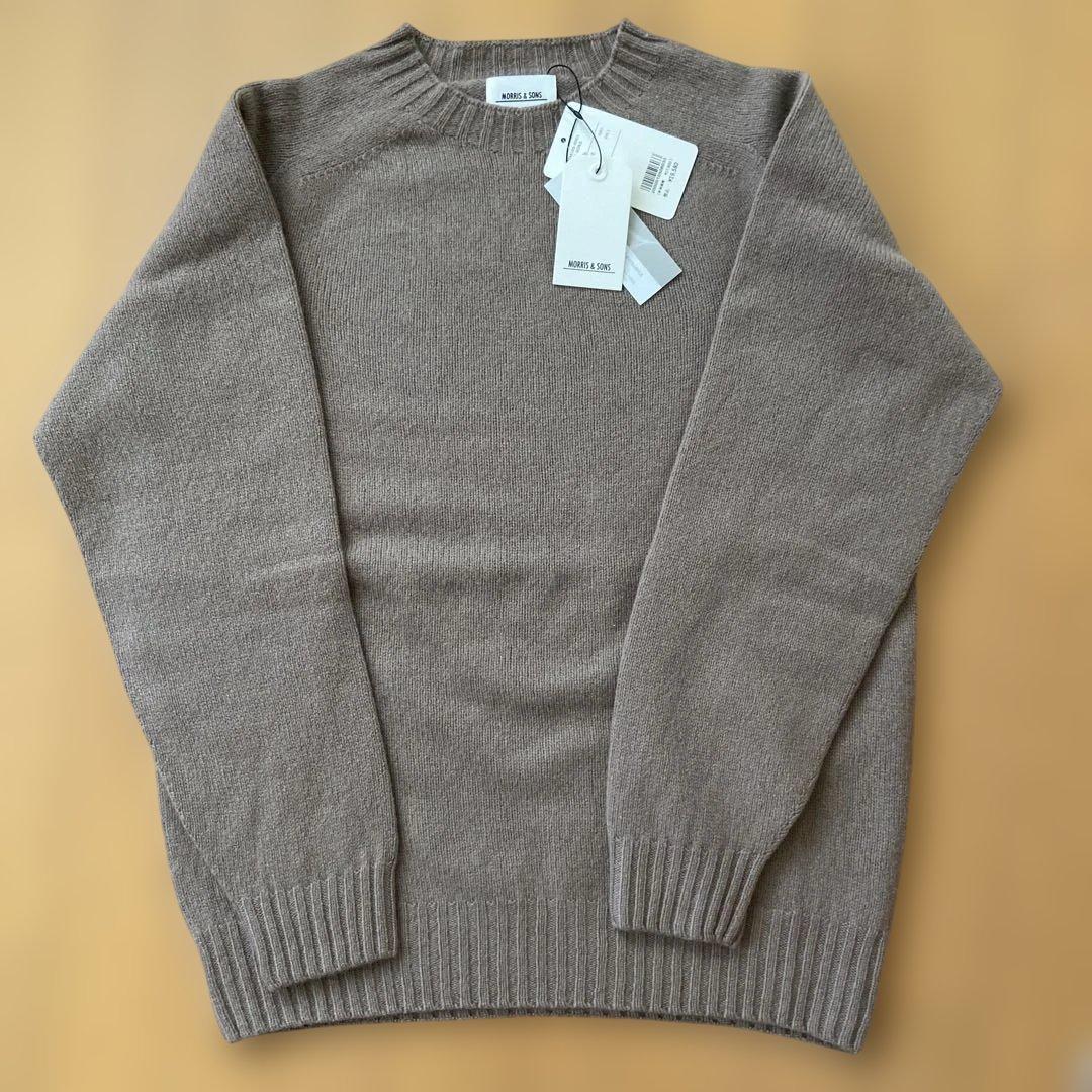 MORRIS & SONS |ジーロンラム クルーネックニット サイズ1