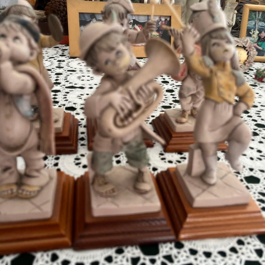 イタリア製　楽団人形6個 お値下げしました。