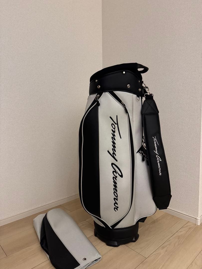 【たいくー】 Armour キャディバッグ グレー/ブラック