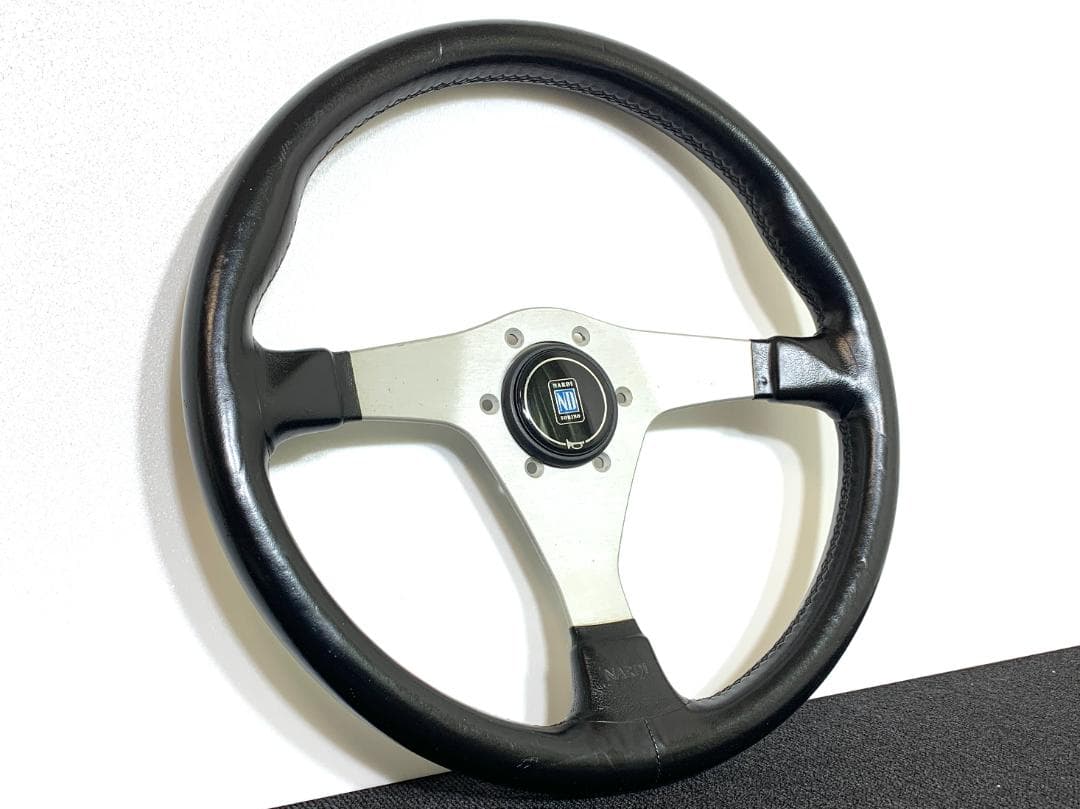 ナルディ ガラ3 タイプ0 35Φ シルバー ステアリング 旧車 希少 街道
