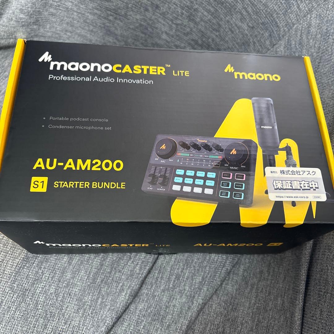 【中古品】maono AU-AM200 S1 【配信機材】