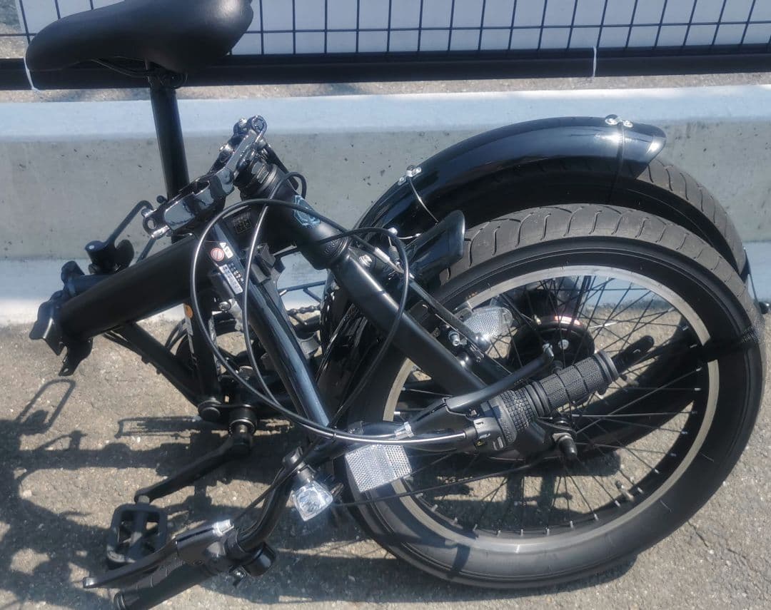 折りたたみミニベロ【引き取り限定】