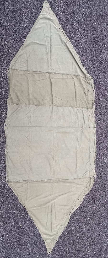 米軍 軍幕　US パップテント シェルターハーフ. #12
