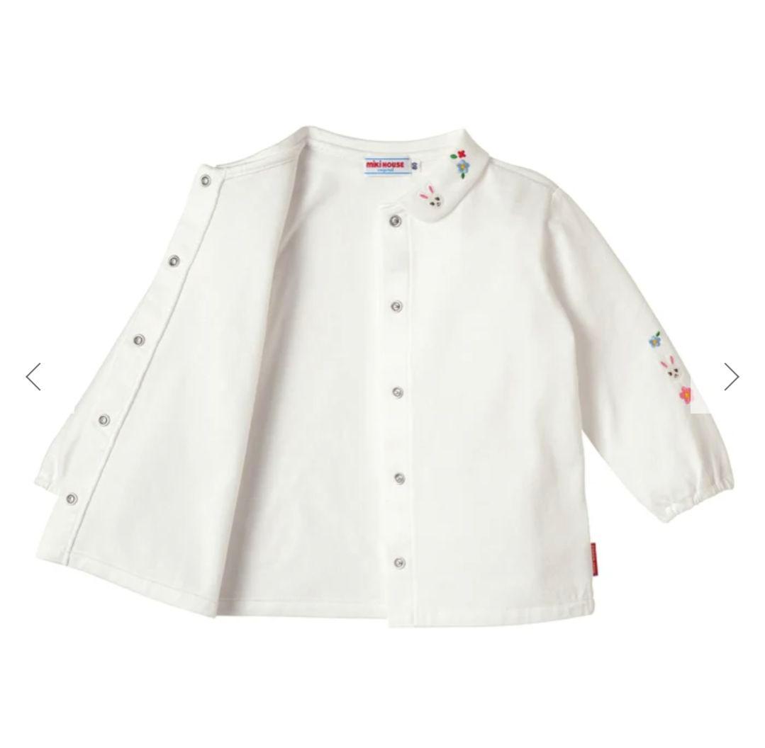 【新品】MIKI HOUSE ベビー服セット（ドレス・シャツ・タイツ）