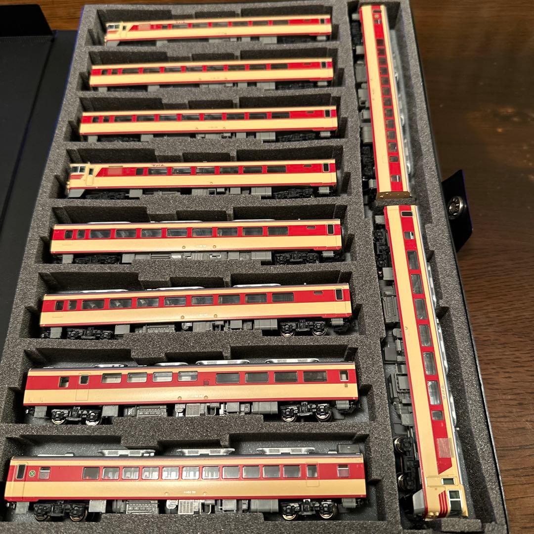 KATO キハ82系10連　くろしお　室内灯付　細密化加工　軽ウエザリングあり