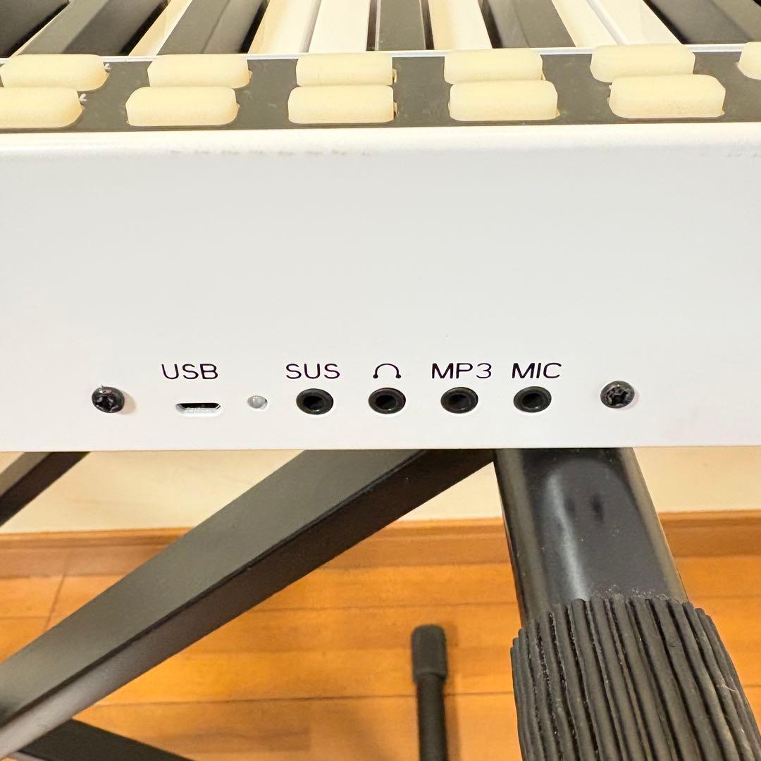 【美品・付属品完備】Longeye 充電式 88鍵盤 電子ピアノ BX-1