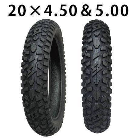 値下げ！MATEX Super73 タイヤ 20×4.50+5.00 2本セット