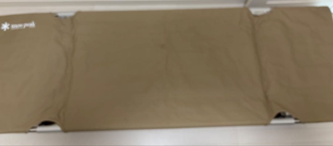  peak スノーピーク　コット ハイテンション　床保護カバー付き