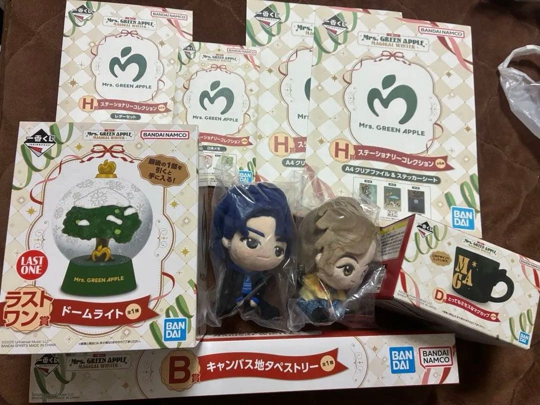 ミセス　1番くじ　まとめ売り9点　A賞箱無し