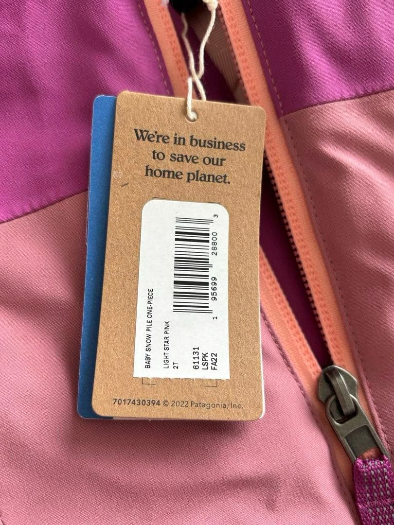 スキー patagonia Baby  Pile One-Piece 2T